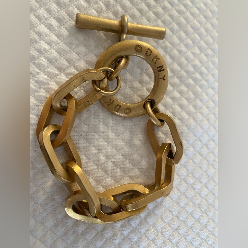 DKNY gold bracelet from early 1990’s!!